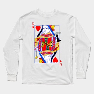 Trap Queen Mary of Hearts Long Sleeve T-Shirt